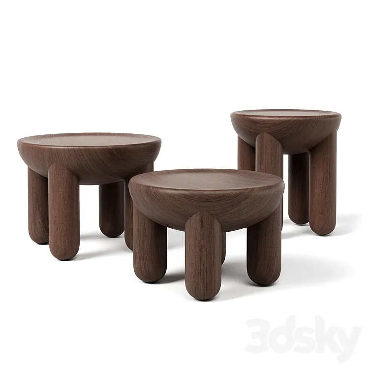 Noom Freyja Coffee Table 3D Model Free Download