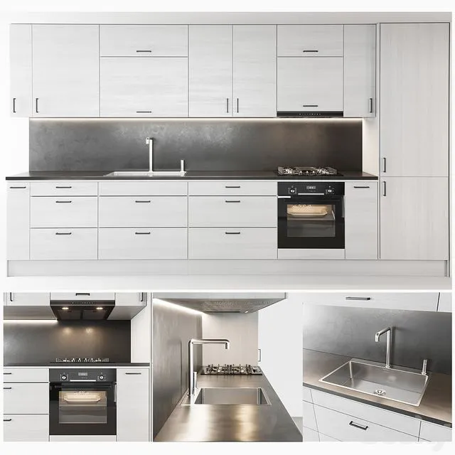 Nora kitchen 3D Model Nora kitchen 3D Model