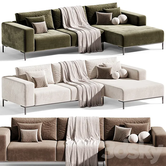 Norane Sofa By Cosmorelax 3D Model