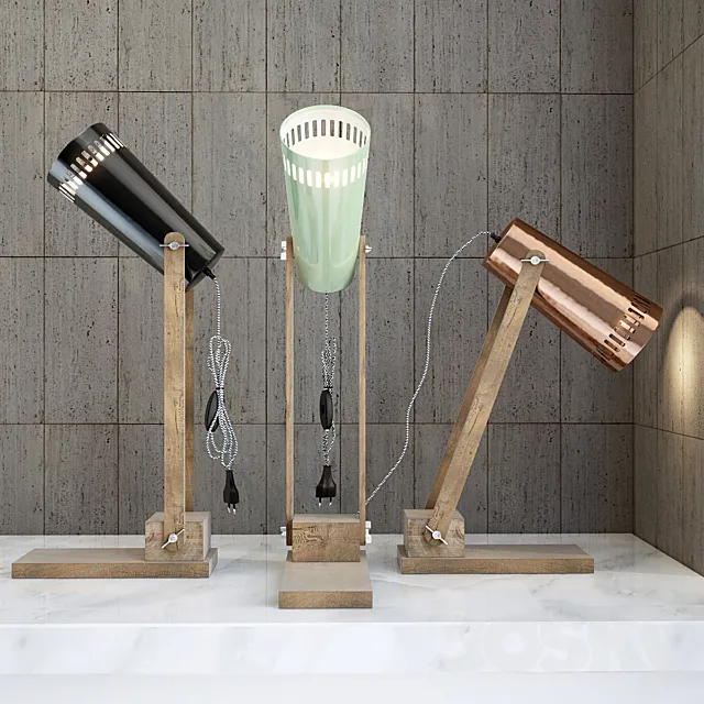 Nordal Table Lamp 15200 3D Model Nordal Table Lamp 15200 3D Model