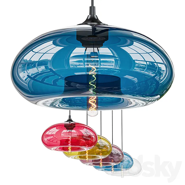 Nordic 5 Color 3D Model