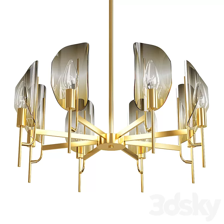 Nordic European LED Pendant Lamp 3D Model Nordic European LED Pendant Lamp 3D Model