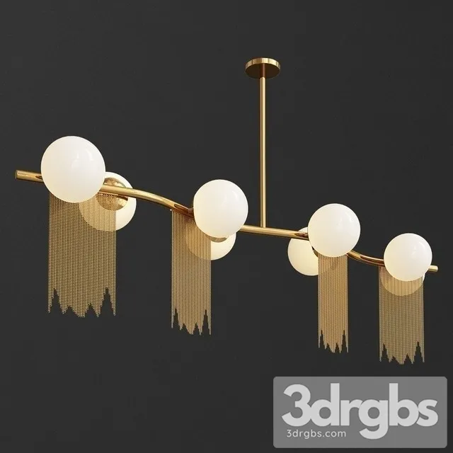 Nordic Modern Creative Tassel Lights 3D Model Download Nordic Modern Creative Tassel Lights 3D Model Download
