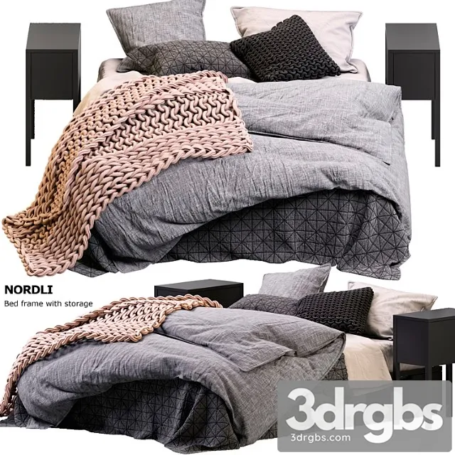 nordli ikea 3D Model Download