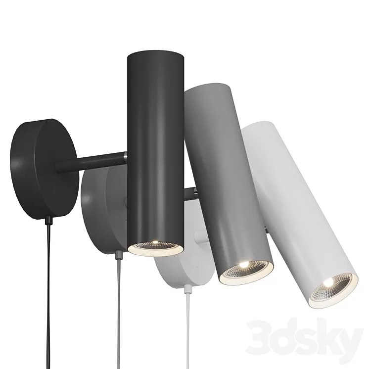 Nordlux – MIB 6 Sconce 3D Model Nordlux – MIB 6 Sconce 3D Model