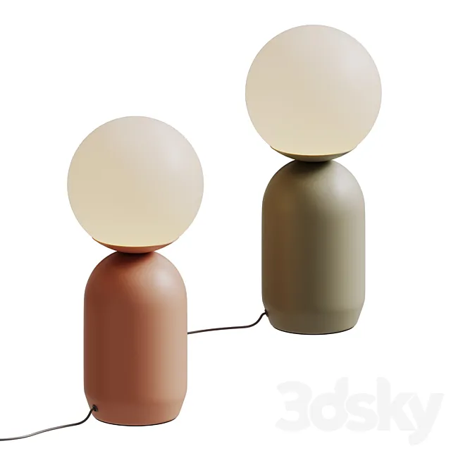 Nordlux Notti Table 3D Model Nordlux Notti Table 3D Model