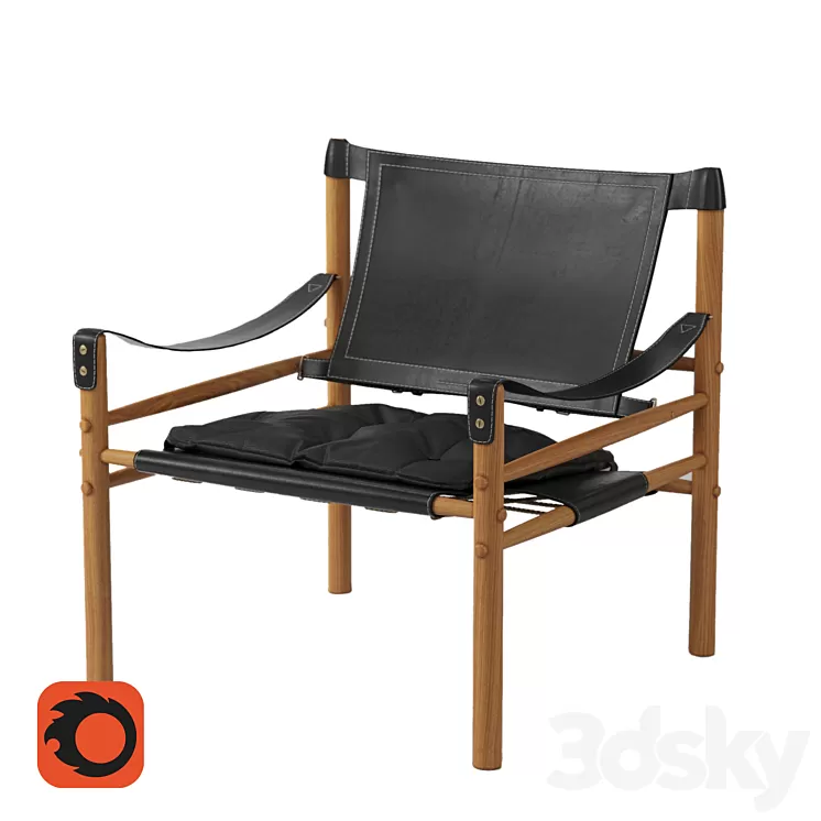 Norell Sirocco Safari Chair 3D Model Norell Sirocco Safari Chair 3D Model