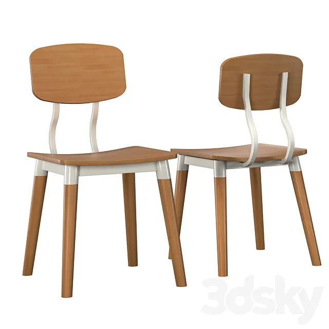Norfolk Chair 3D Model Norfolk Chair 3D Model