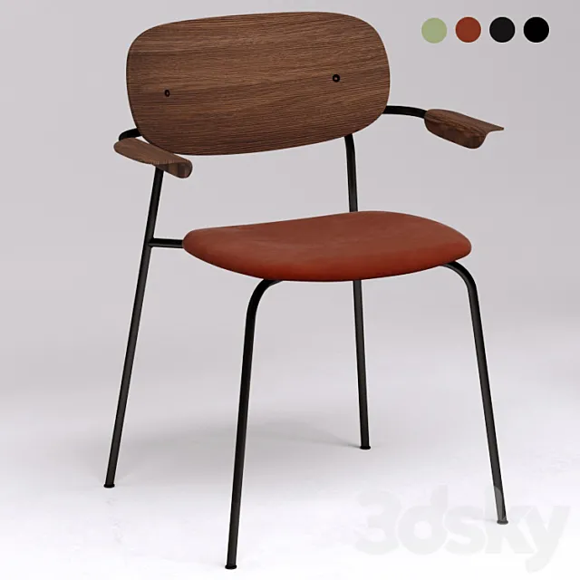 Norm Architects Co Chair 3DModel