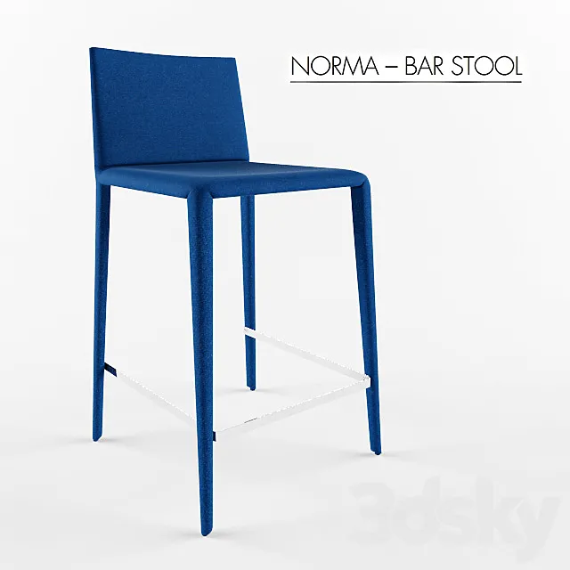 Norma Stool 3D Model Norma Stool 3D Model