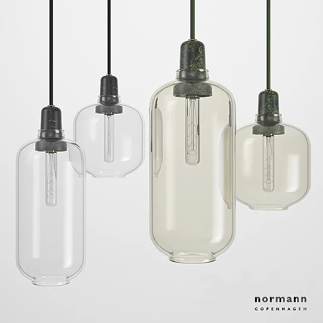 Norman Copenhagen Amp Lamp 3D Model Norman Copenhagen Amp Lamp 3D Model