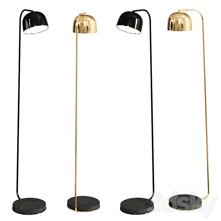 Normann Copenhagen Grant Floor Lamp 3D Model Normann Copenhagen Grant Floor Lamp 3D Model