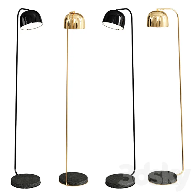 Normann Copenhagen Grant Floor Lamp 3DModel Normann Copenhagen Grant Floor Lamp 3DModel