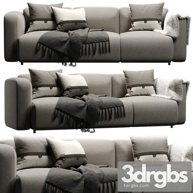 Normann copenhagen sofa 2 3D Model Download