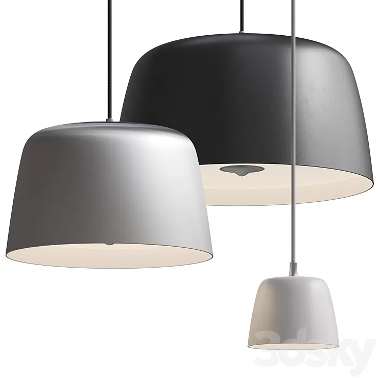 Normann Copenhagen \/ Tub Lamp 3D Model Free Download