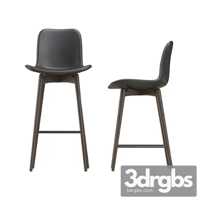 Norr11 langue bar chair-leather 2 3D Model Download Norr11 langue bar chair-leather 2 3D Model Download