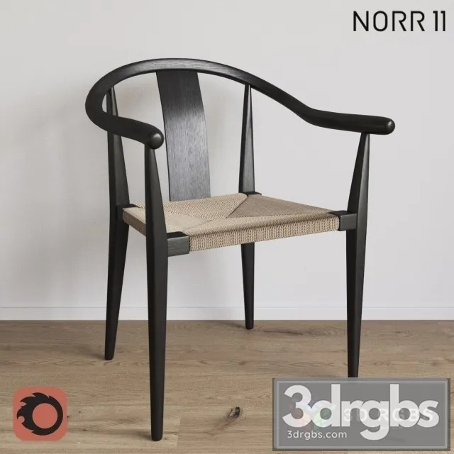 NORR11 Shanghai Dining Chair Paper Cord 3D Model Download NORR11 Shanghai Dining Chair Paper Cord 3D Model Download