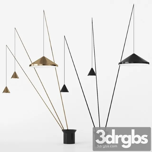 North by Vibia Floor Lamp 3D Model Download