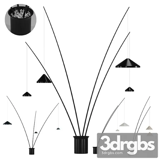 North Floor Lamp By Vibia 3D Model Download