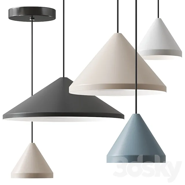 North Pendant lamp by Vibia 3DModel