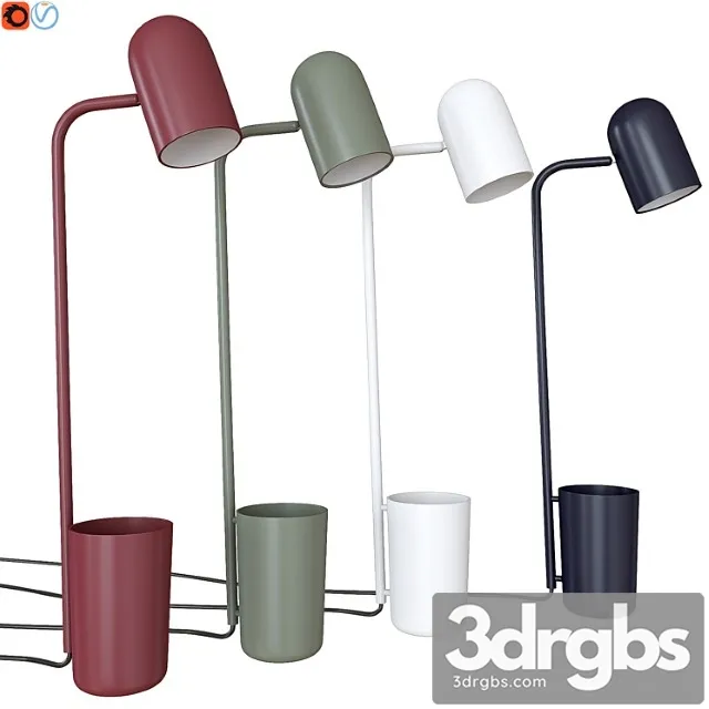 Northern buddy table lamp 3D Model Download Northern buddy table lamp 3D Model Download