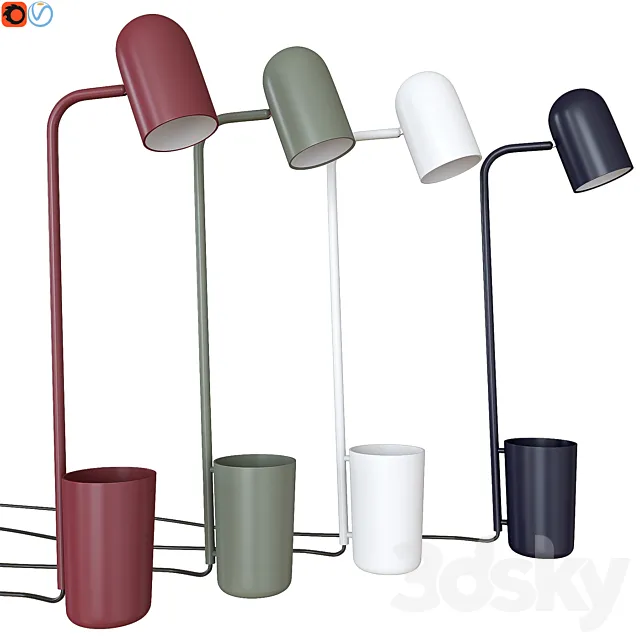 Northern buddy table lamp 3D Model Northern buddy table lamp 3D Model