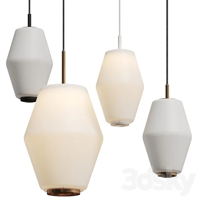 Northern Dahl Pendant Lamps 3D Model