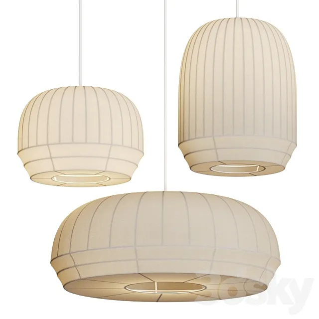 Northern Tradition Pendant Lamp 3D Model Northern Tradition Pendant Lamp 3D Model