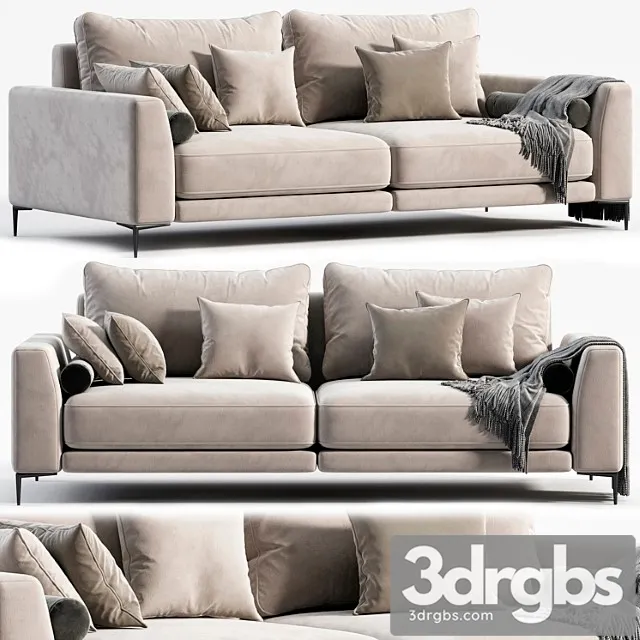 Norton Sofa 1 3D Model Download