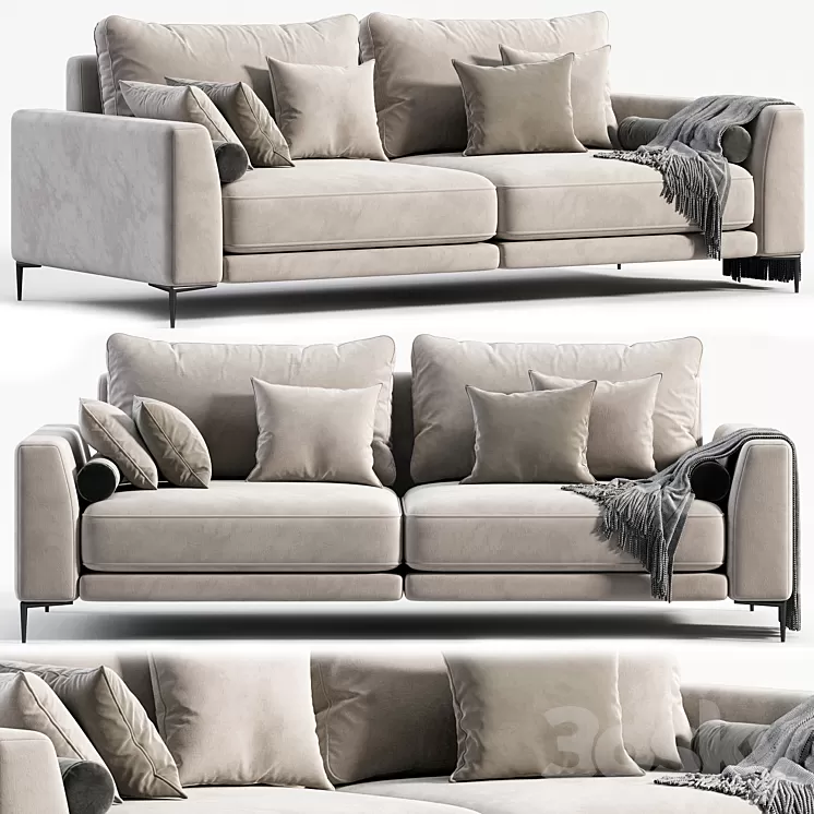 Norton sofa 3D Model Free Download