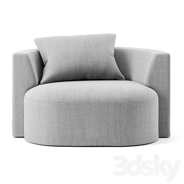 Nos armchair by Christophe Delcourt for Collection Particuliere 3DModel