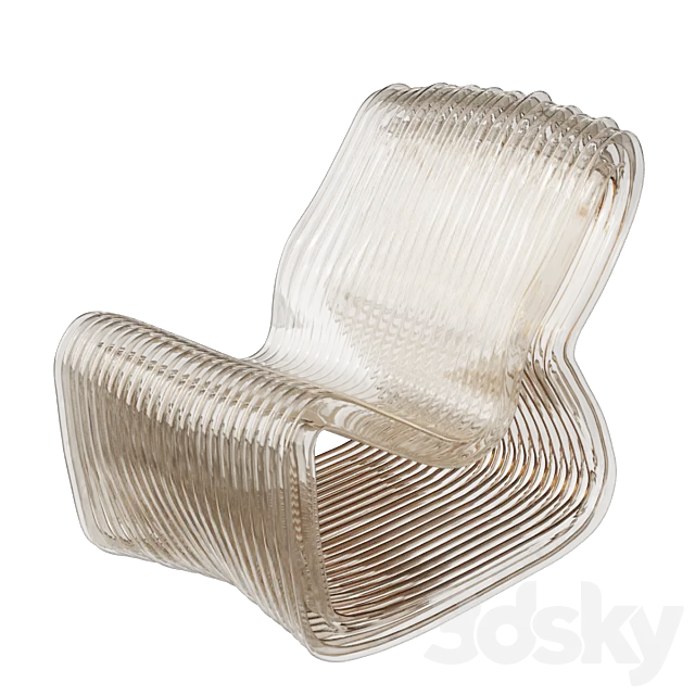 Not Only Hollow chair by kooij 3D Model Not Only Hollow chair by kooij 3D Model