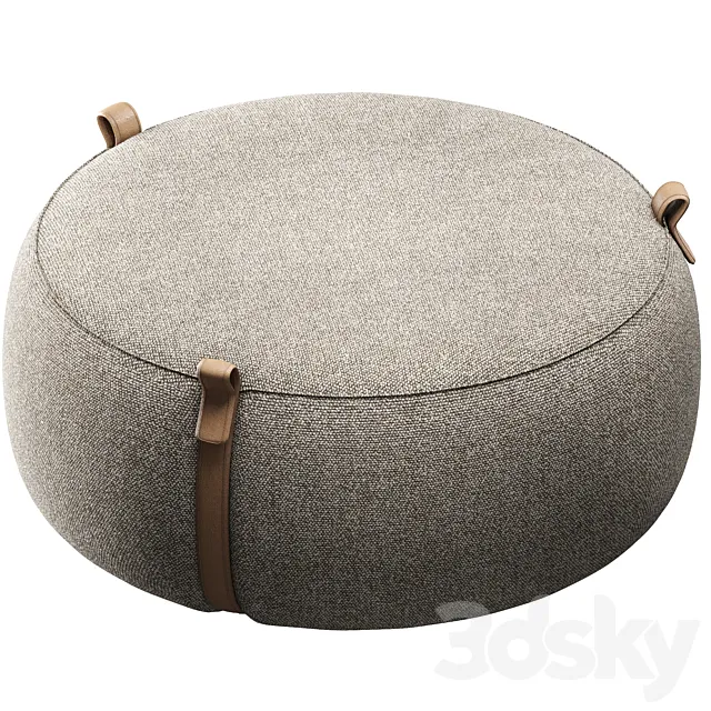 Notch pouffe 3DModel
