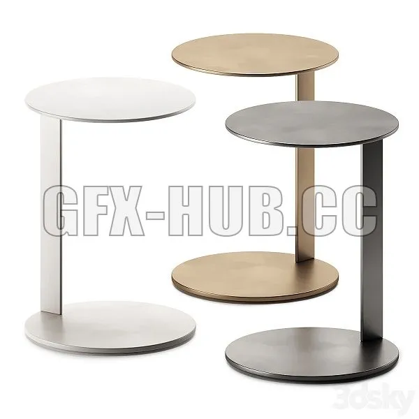 Note Modern Side Table Blu Dot 3D Model