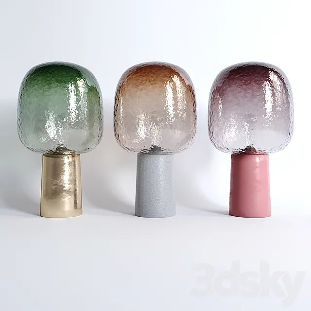 Note table lamp 3DModel