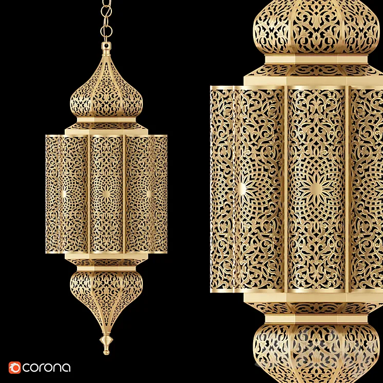 NOUR CEILING PENDANT ML219 3D Model Free Download
