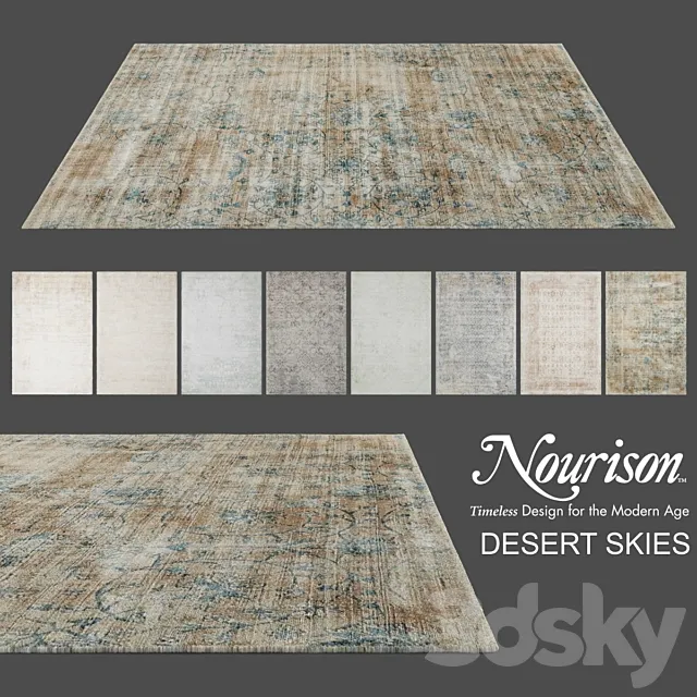 Nourison Desert Skies 3D Model Nourison Desert Skies 3D Model