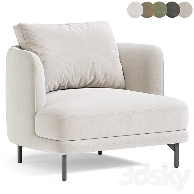 NOVA Armchair 3D Model