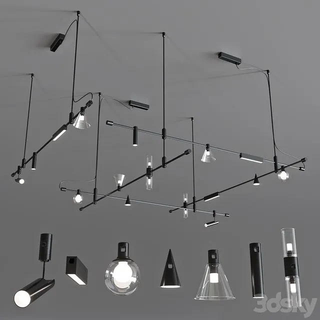 Nova Luce Puzzle Grammi 3D Model