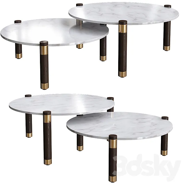Nova Round Coffee Table 3DModel