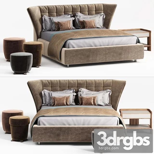 Novalunaitalia flower bed 2 3D Model Download