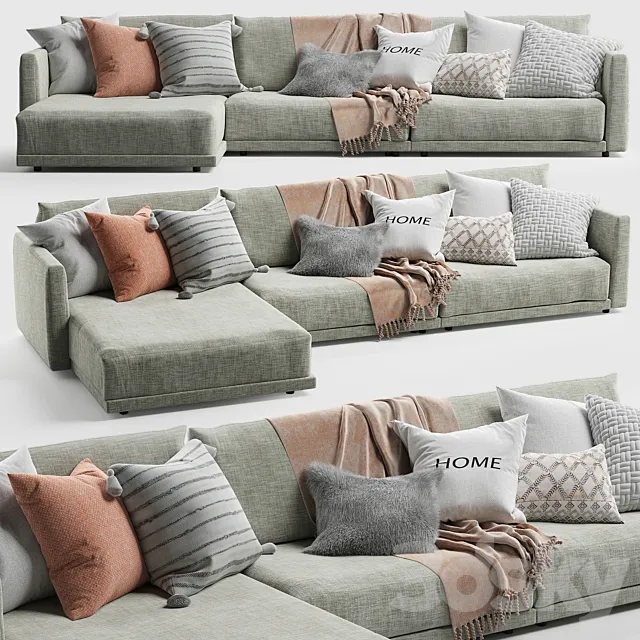 Novamobili Mac sofa 2 3DModel Novamobili Mac sofa 2 3DModel