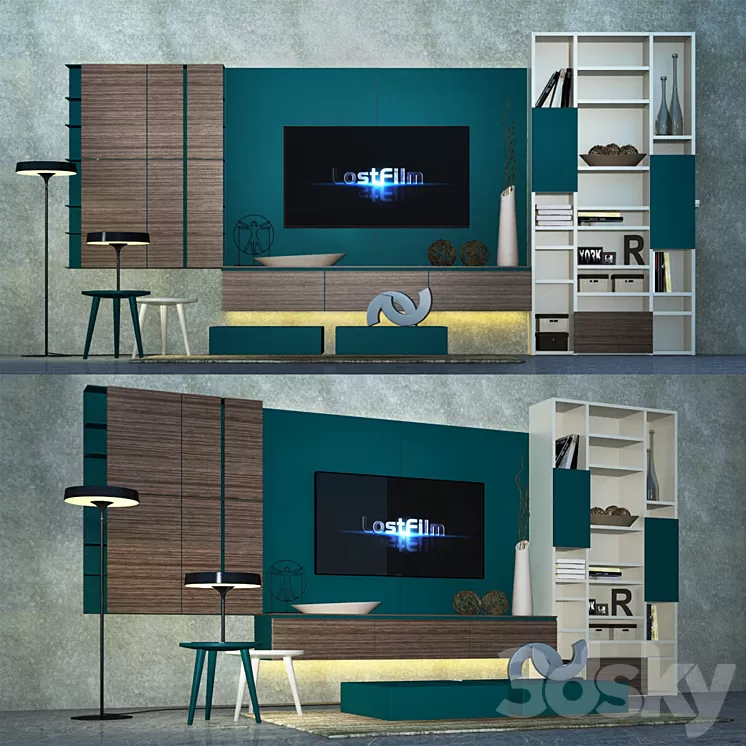 Novamobili set 3D Model Novamobili set 3D Model