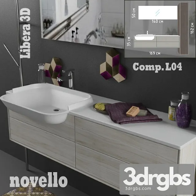 Novello Libera 3D Comp l4 3D Model Download