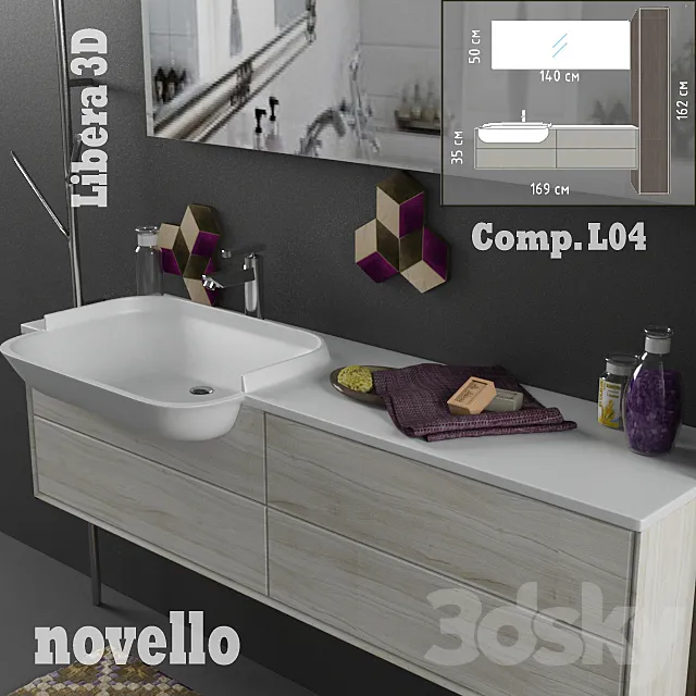 Novello Libera 3D comp.L4 3DModel Novello Libera 3D comp.L4 3DModel