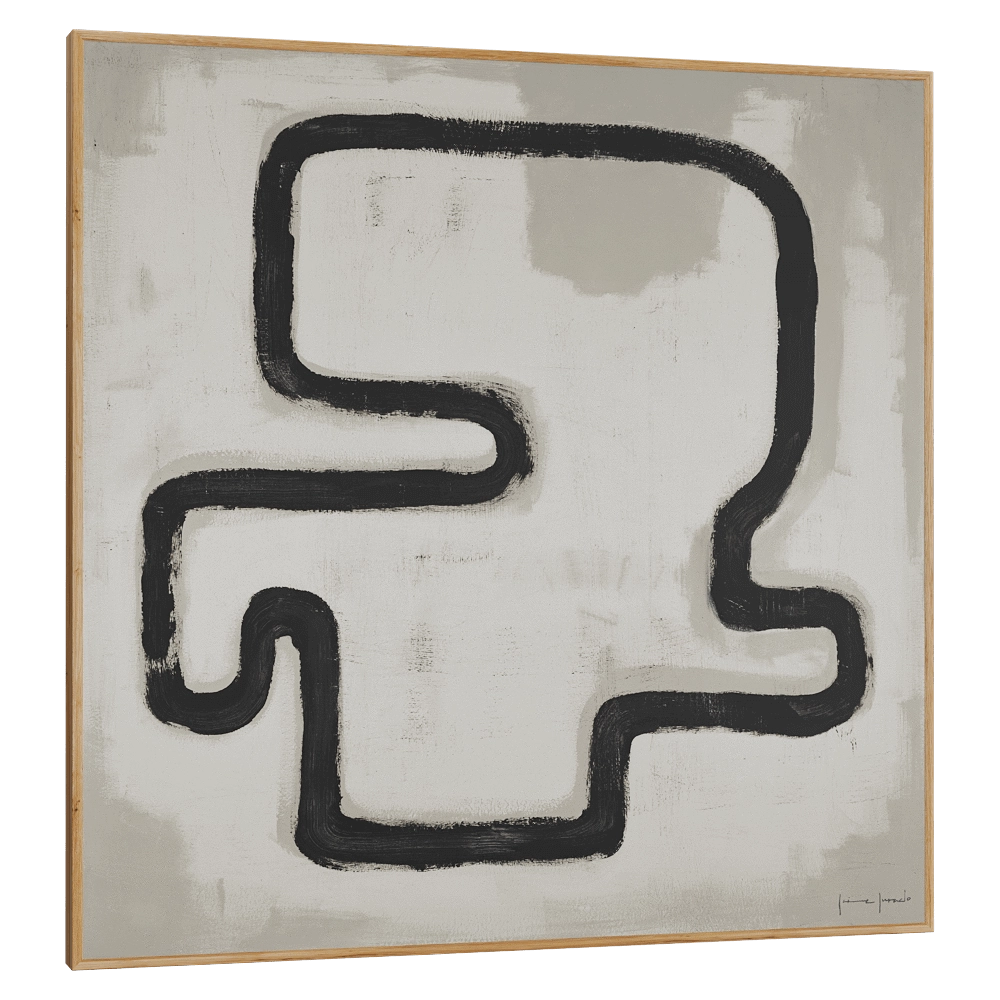 Novocuadro Art Company  – Picture Big Road_Jaime Jurado 3D Model