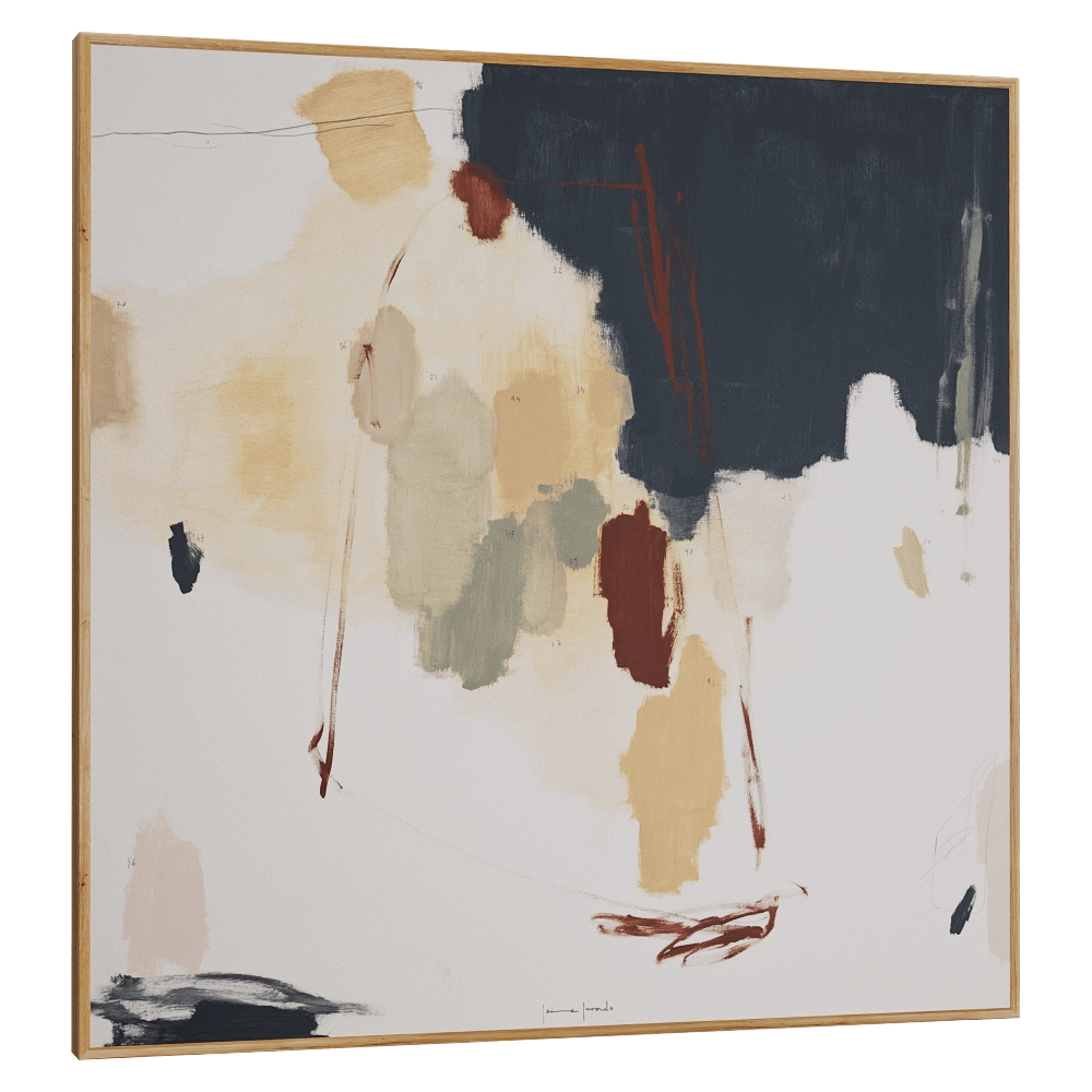 Novocuadro Art Company  – Picture Big Shapes I Jaime Jurado 3D Model