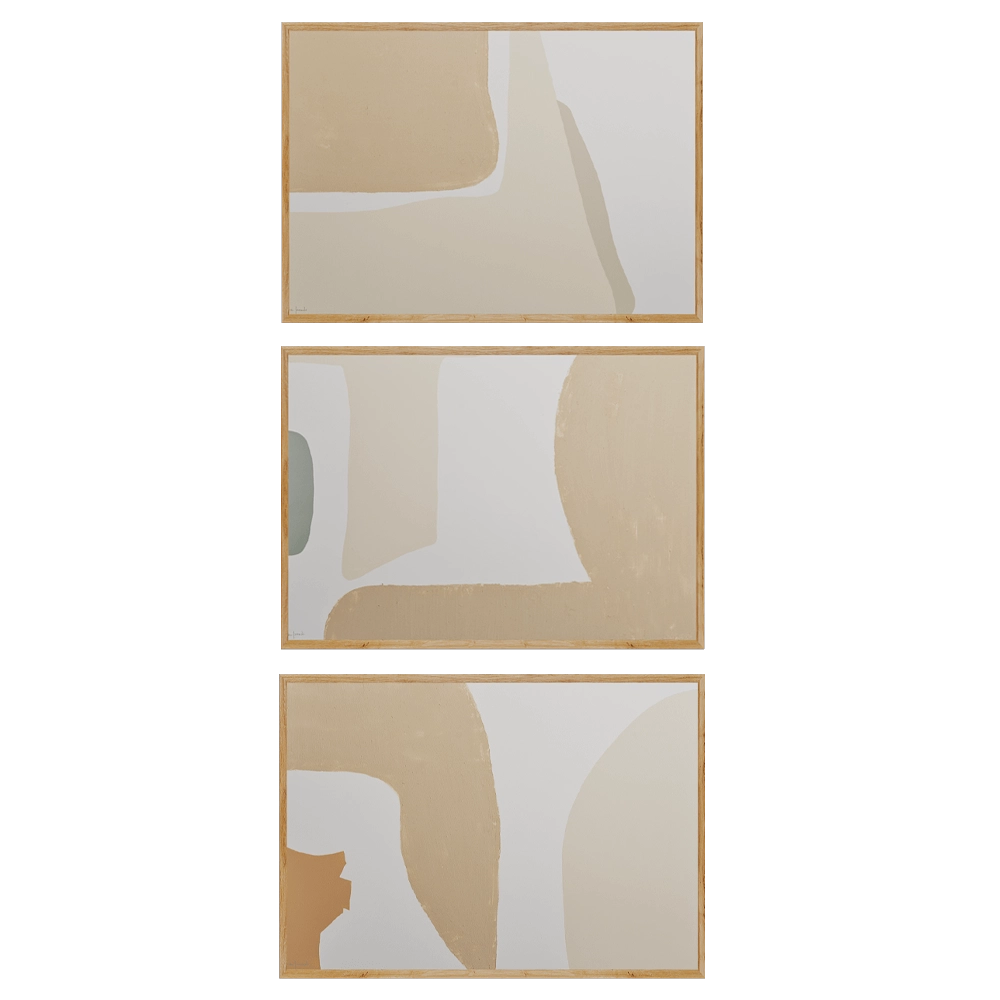 Novocuadro Art Company  – Picture Dunes Composition Ambiente 3D Model