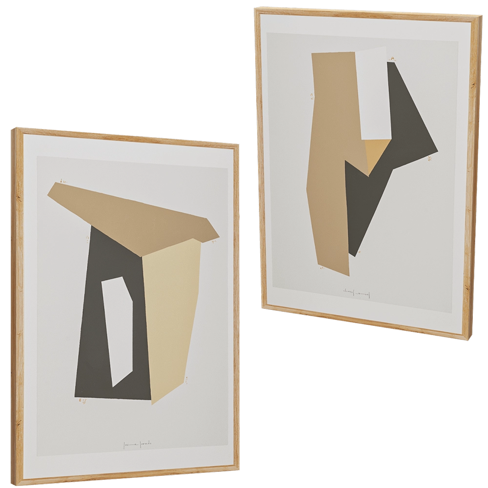 Novocuadro Art Company  – Picture Lighi plane I & II ambiente 3D Model