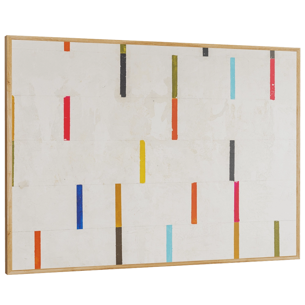 Novocuadro Art Company  – Picture Parallel lines ambiente 3D Model